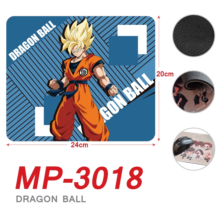 DRAGON BALL Anime Full Color Printing Mouse Pad Unlocked 20X24cm price for 5 pcs MP-3018A