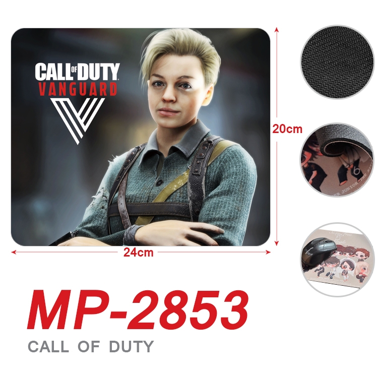 Call of Duty Anime Full Color Printing Mouse Pad Unlocked 20X24cm price for 5 pcs MP-2853A