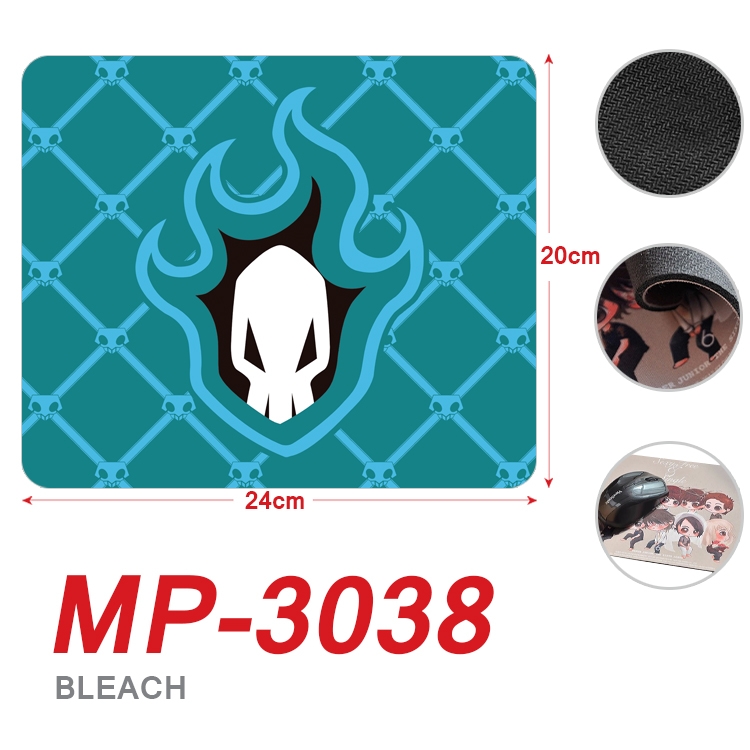 Bleach Anime Full Color Printing Mouse Pad Unlocked 20X24cm price for 5 pcs MP-3038A