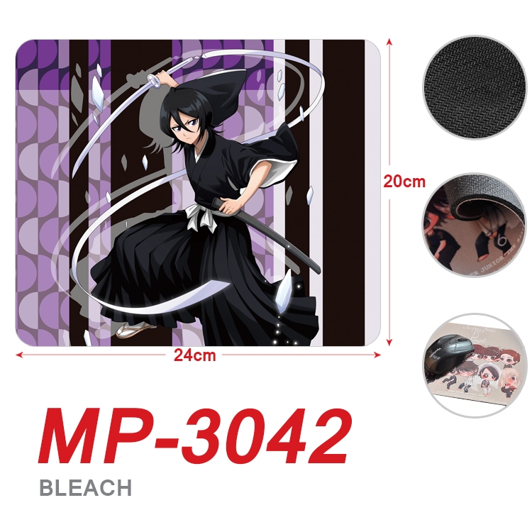 Bleach Anime Full Color Printing Mouse Pad Unlocked 20X24cm price for 5 pcs  MP-3042A