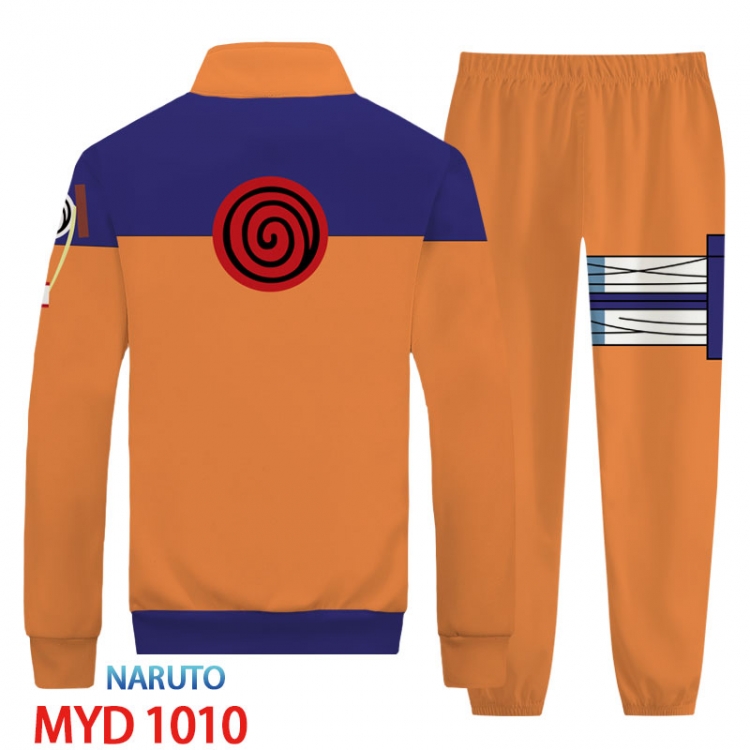 Naruto Anime peripheral long sleeved sweater sports suit from XS to 4XL  MYD-1010