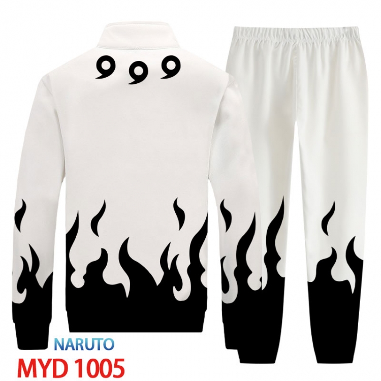 Naruto Anime peripheral long sleeved sweater sports suit from XS to 4XL MYD-1005