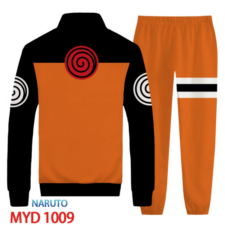 Naruto Anime peripheral long sleeved sweater sports suit from XS to 4XL MYD-1009