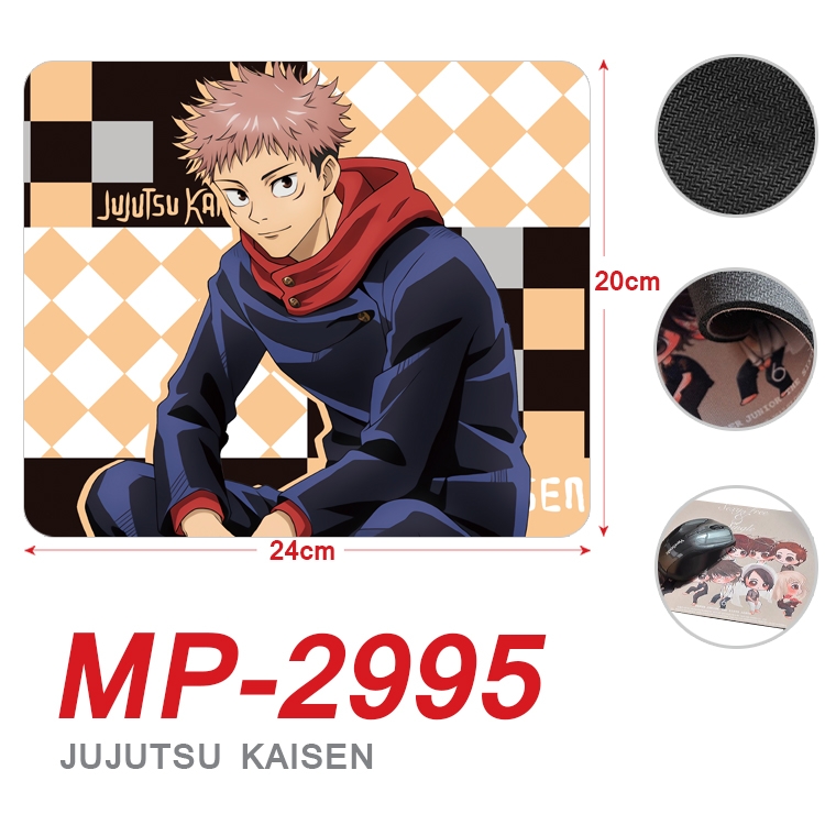 Jujutsu Kaisen Anime Full Color Printing Mouse Pad Unlocked 20X24cm price for 5 pcs MP-2995A