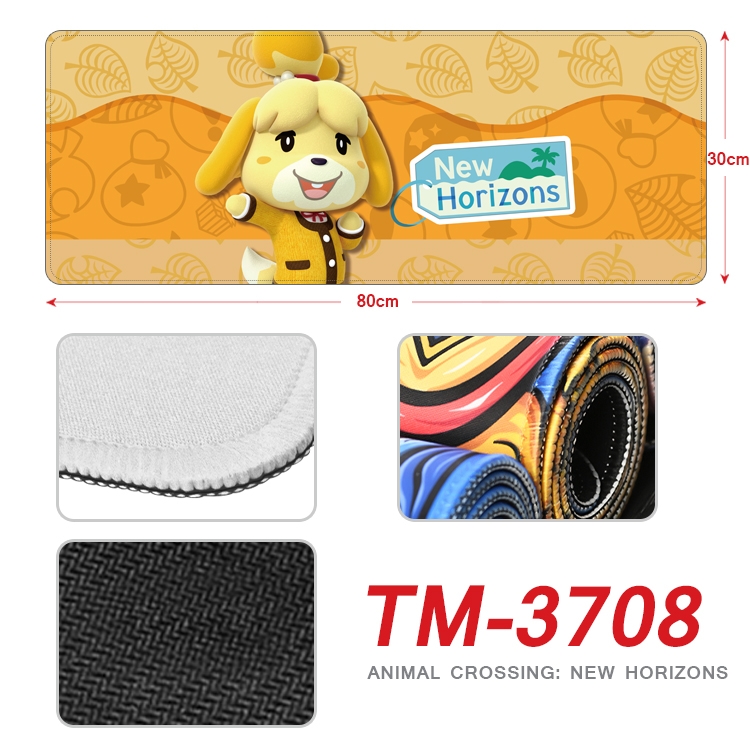Animal Crossing Anime peripheral new lock edge mouse pad 80X30cm  TM-3708A