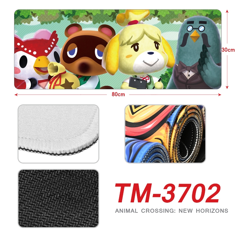 Animal Crossing Anime peripheral new lock edge mouse pad 80X30cm  TM-3702A