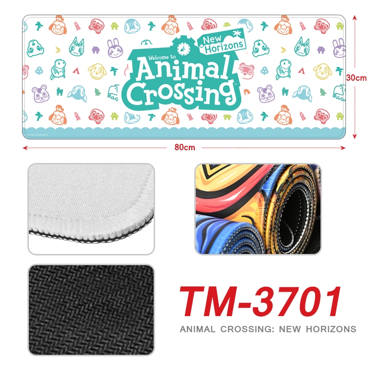 Animal Crossing Anime peripheral new lock edge mouse pad 80X30cm TM-3701A