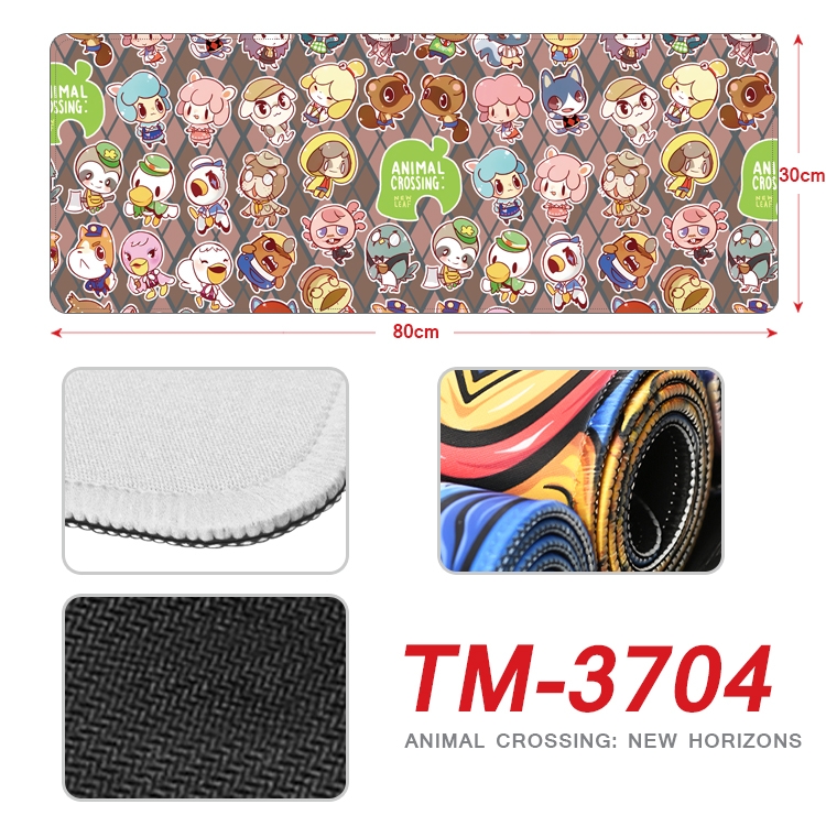 Animal Crossing Anime peripheral new lock edge mouse pad 80X30cm TM-3704A