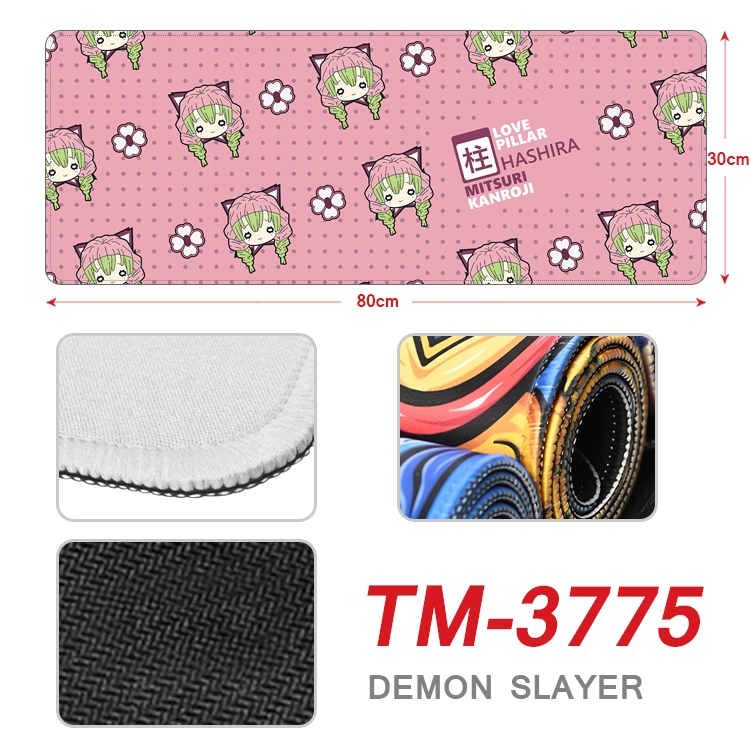 Demon Slayer Kimets Anime peripheral new lock edge mouse pad 80X30cm TM-3775A