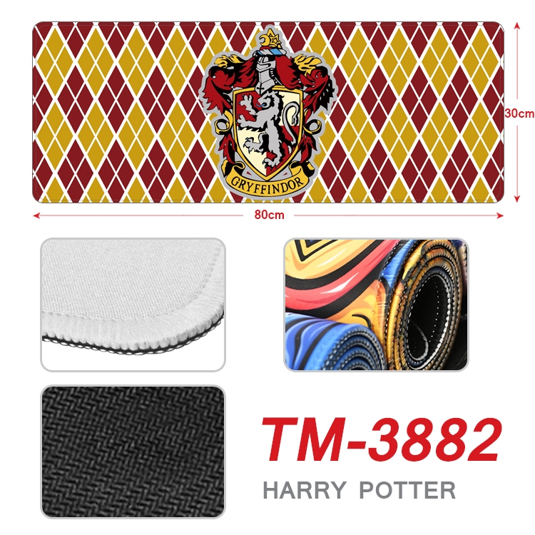 Harry Potter Anime peripheral new lock edge mouse pad 80X30cm TM-3882A