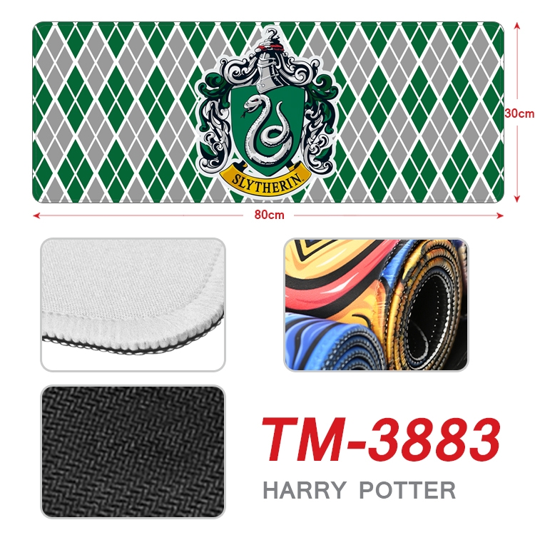 Harry Potter Anime peripheral new lock edge mouse pad 80X30cm  TM-3883A