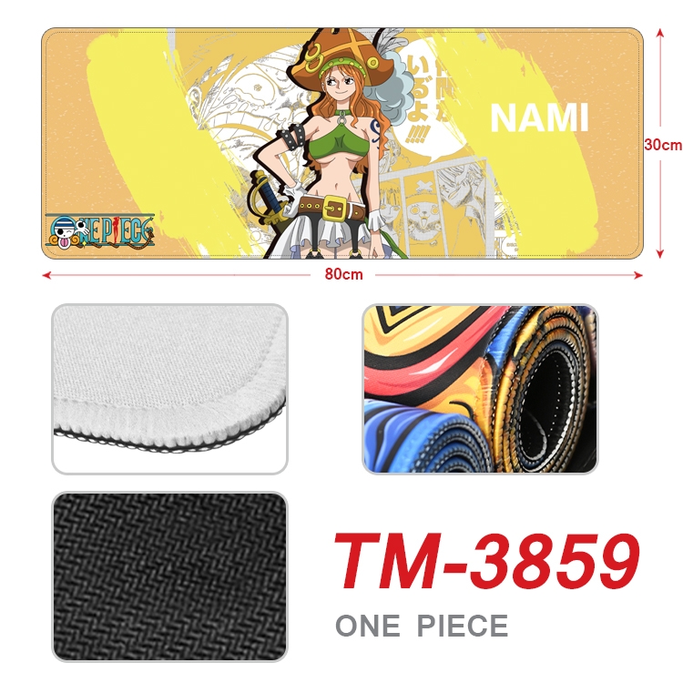 One Piece Anime peripheral new lock edge mouse pad 80X30cm TM-3859A