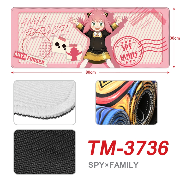 SPY×FAMILY Anime peripheral new lock edge mouse pad 80X30cm TM-3736A