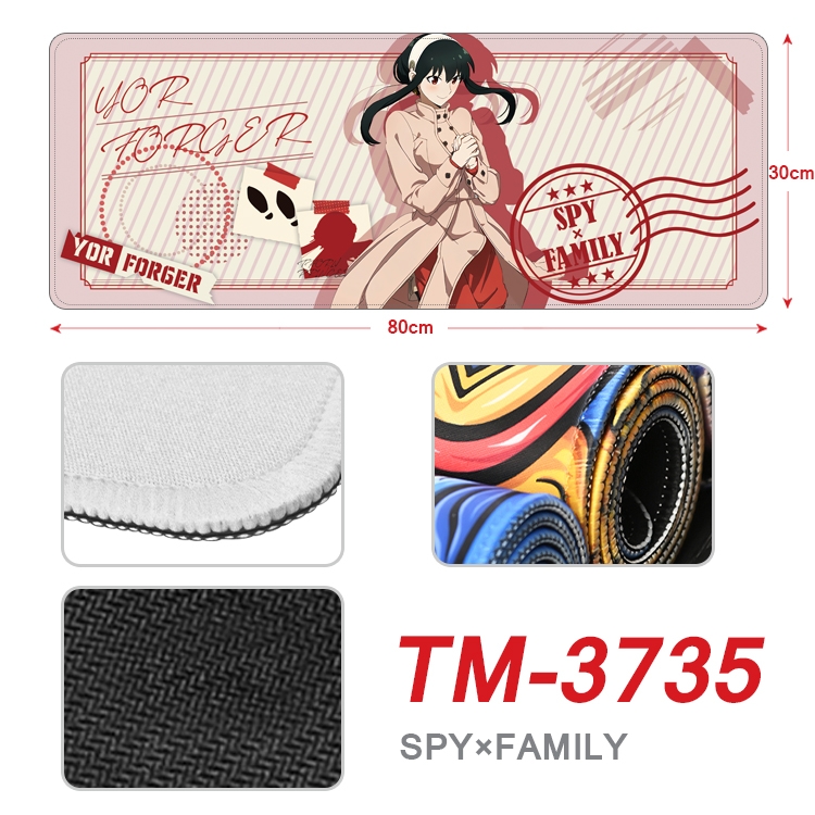 SPY×FAMILY Anime peripheral new lock edge mouse pad 80X30cm TM-3727A