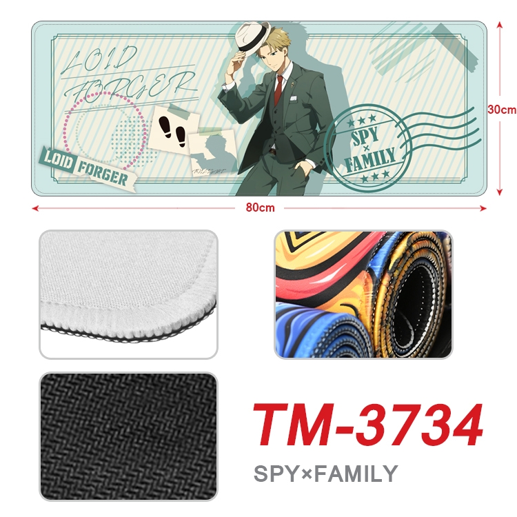 SPY×FAMILY Anime peripheral new lock edge mouse pad 80X30cm  TM-3734A