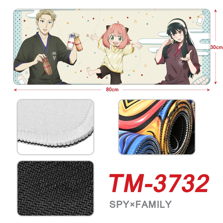 SPY×FAMILY Anime peripheral new lock edge mouse pad 80X30cm TM-3732A