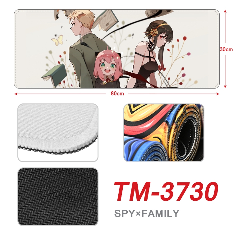 SPY×FAMILY Anime peripheral new lock edge mouse pad 80X30cm TM-3730A