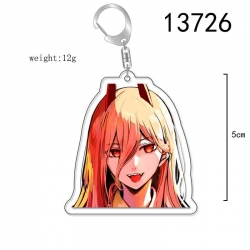 Chainsaw man Anime Acrylic Key...