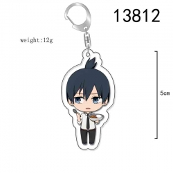 Chainsaw man Anime Acrylic Key...