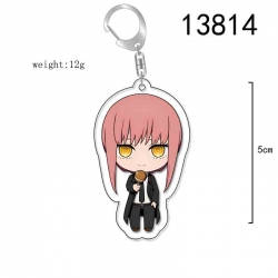 Chainsaw man Anime Acrylic Key...