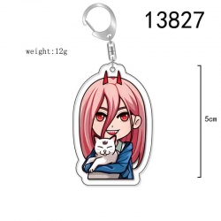 Chainsaw man Anime Acrylic Key...