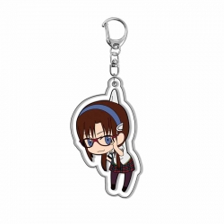 EVA Anime Acrylic Keychain Cha...
