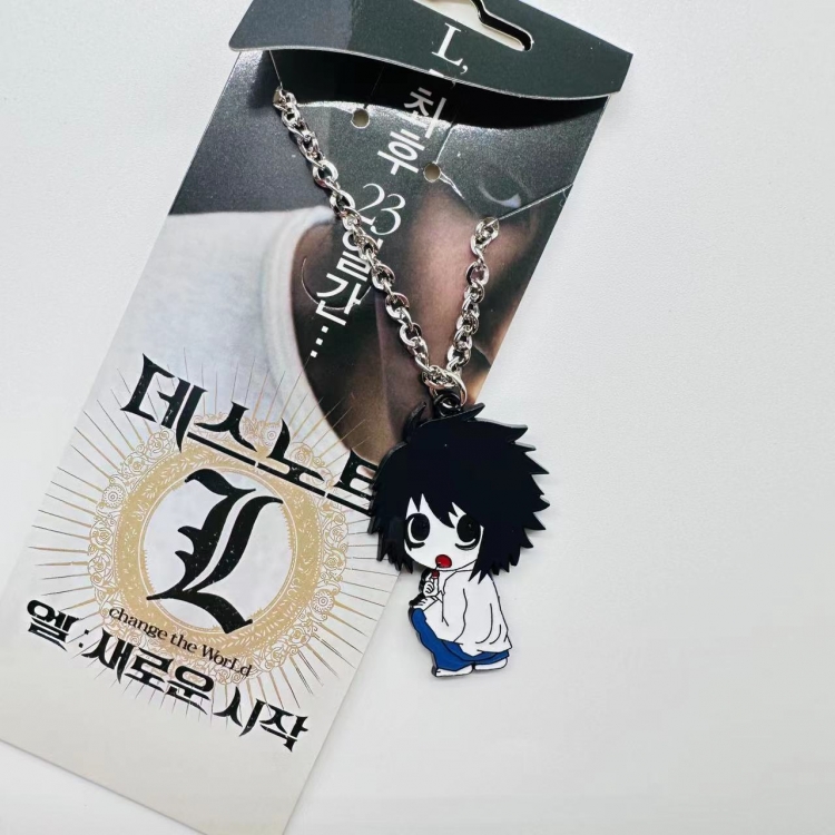 Death note Anime metal necklace pendant style A price for 5 pcs
