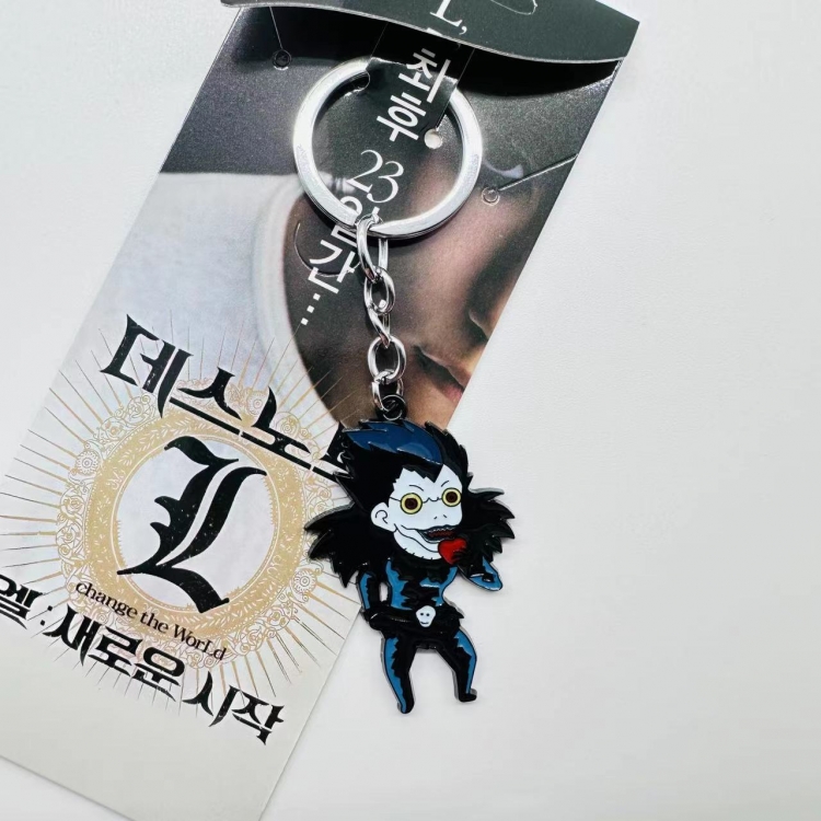 Death note Animation metal key chain pendant style B price for 5 pcs