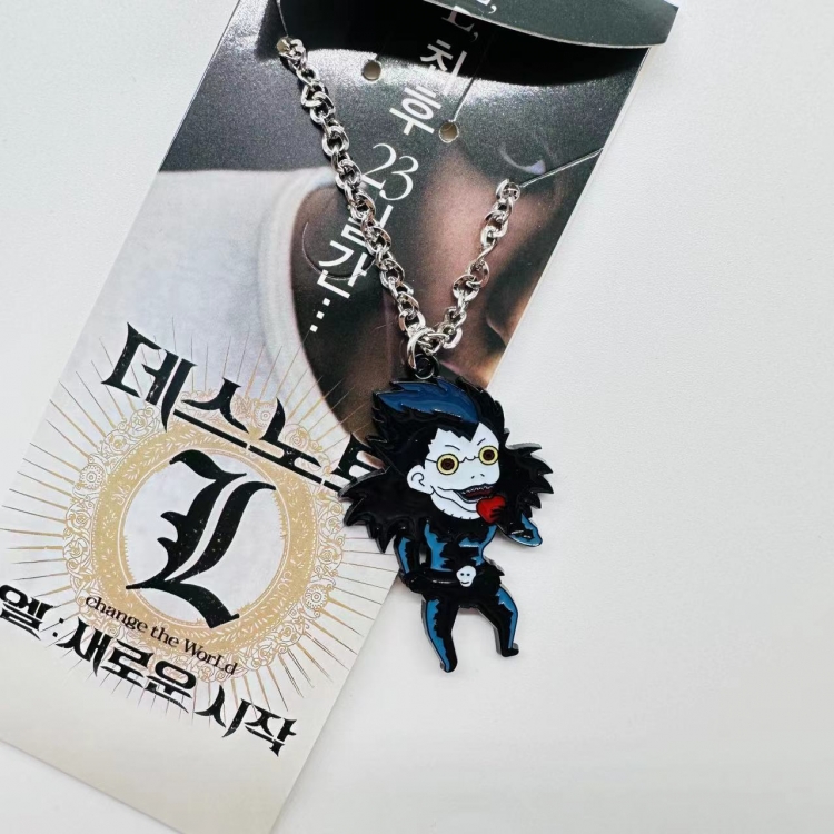 Death note Anime metal necklace pendant style B price for 5 pcs