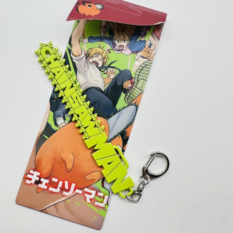 Chainsaw man Animation metal key chain pendant price for 5 pcs