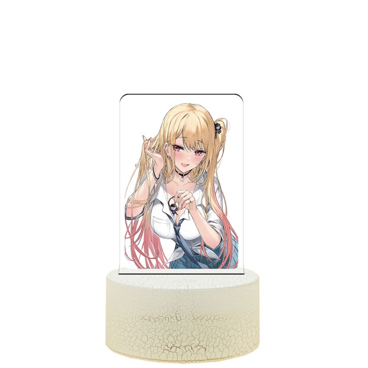 Sono Bisque Doll wa Koi o Suru Acrylic night light 16 kinds of color changing USB interface box 14X7X4CM white base