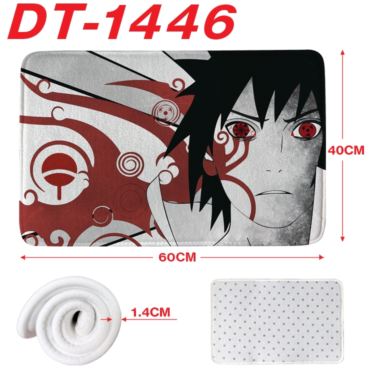 Naruto Animation full-color carpet floor mat 40x60X1.4cm  DT-1446