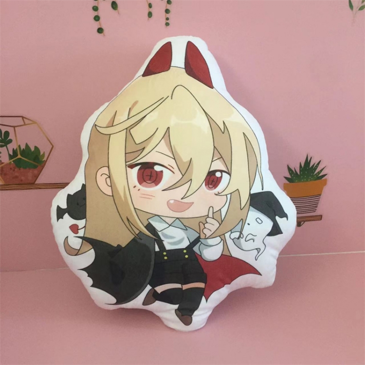 Chainsaw man Anime double-sided color pattern special-shaped bolster cushion