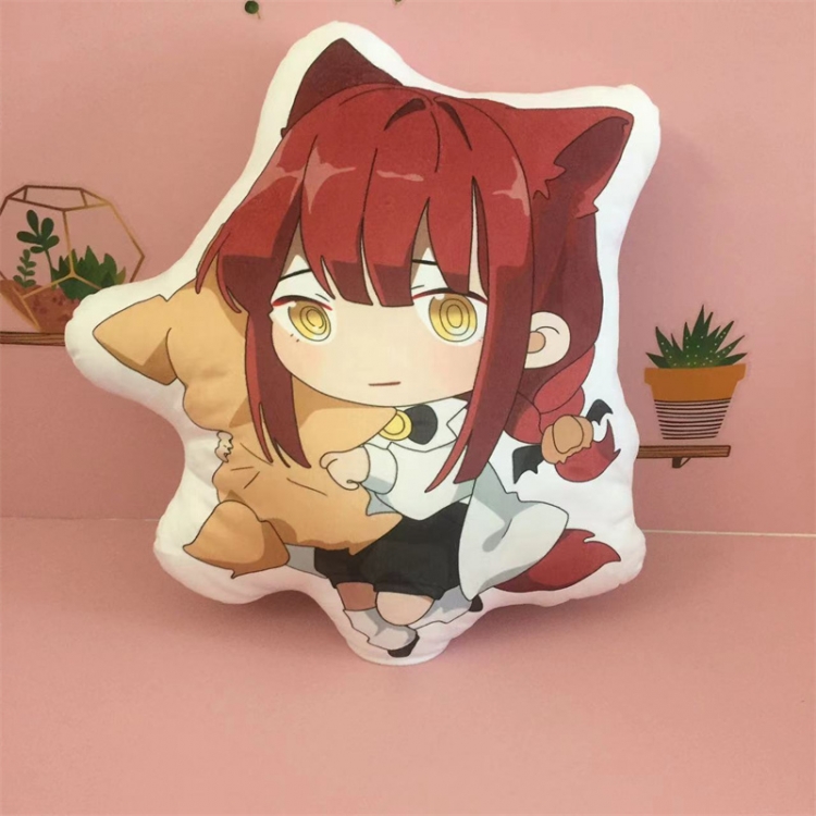 Chainsaw man Anime double-sided color pattern special-shaped bolster cushion