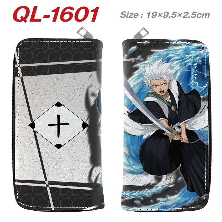 Bleach Animation perimeter long zipper wallet 19.5x9.5x2.5cm QL-1601