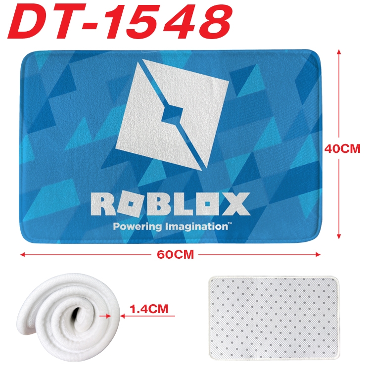 Robllox Animation full-color carpet floor mat 40x60X1.4cm DT-1548