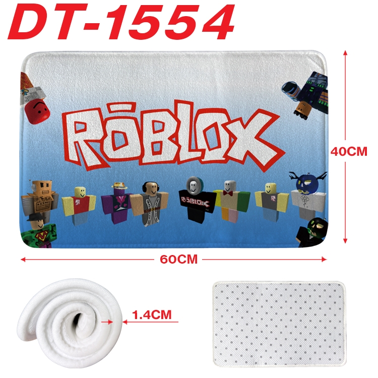 Robllox Animation full-color carpet floor mat 40x60X1.4cm DT-1554
