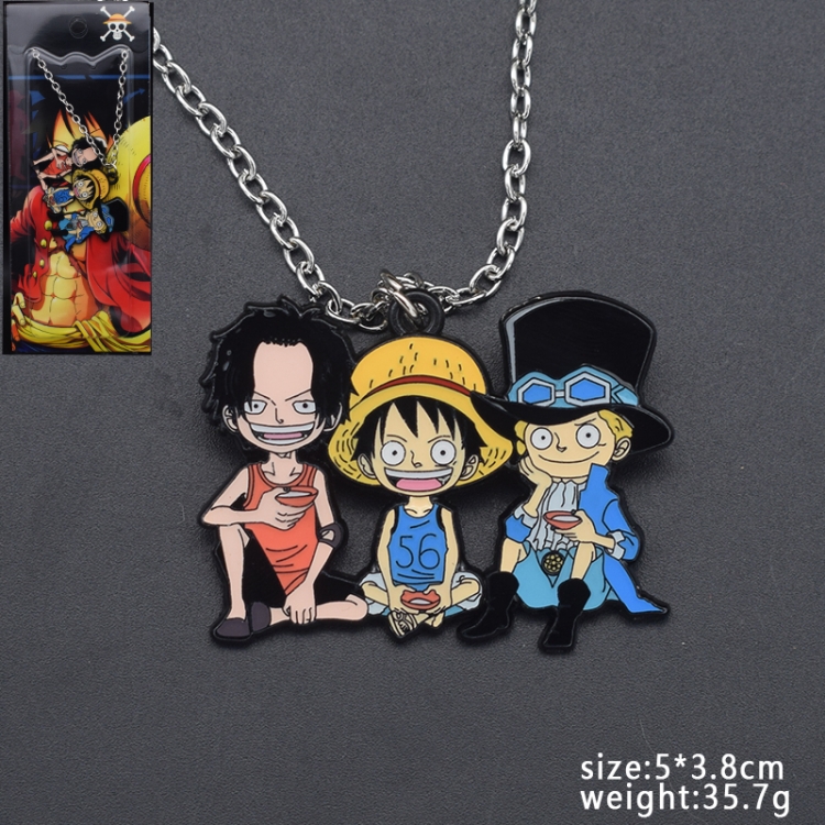 One Piece Animation cartoon metal necklace pendant