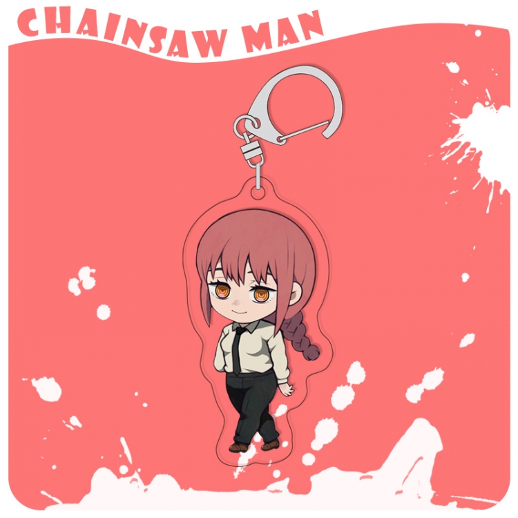 Chainsaw man acrylic pendant bag charm keychain price for 5 pcs