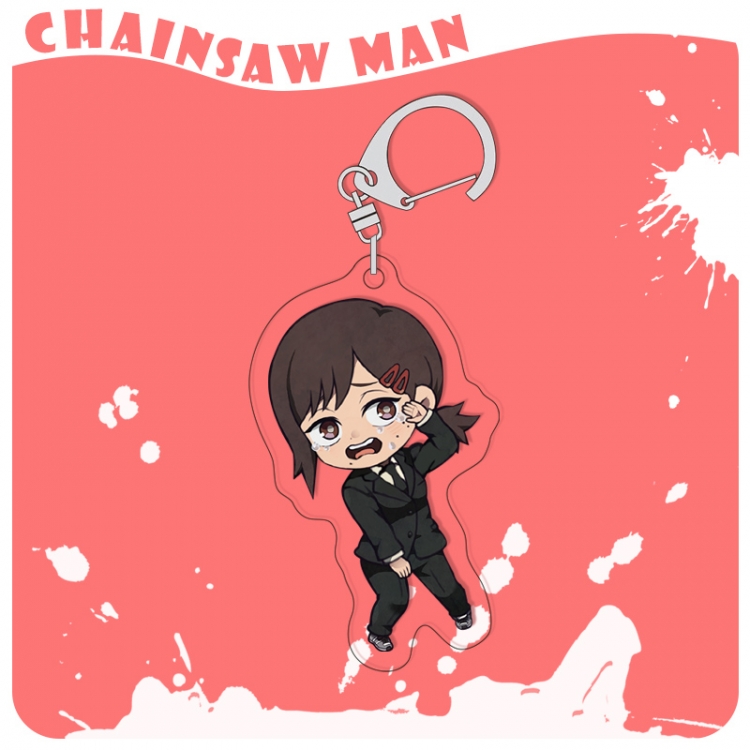 Chainsaw man acrylic pendant bag charm keychain price for 5 pcs