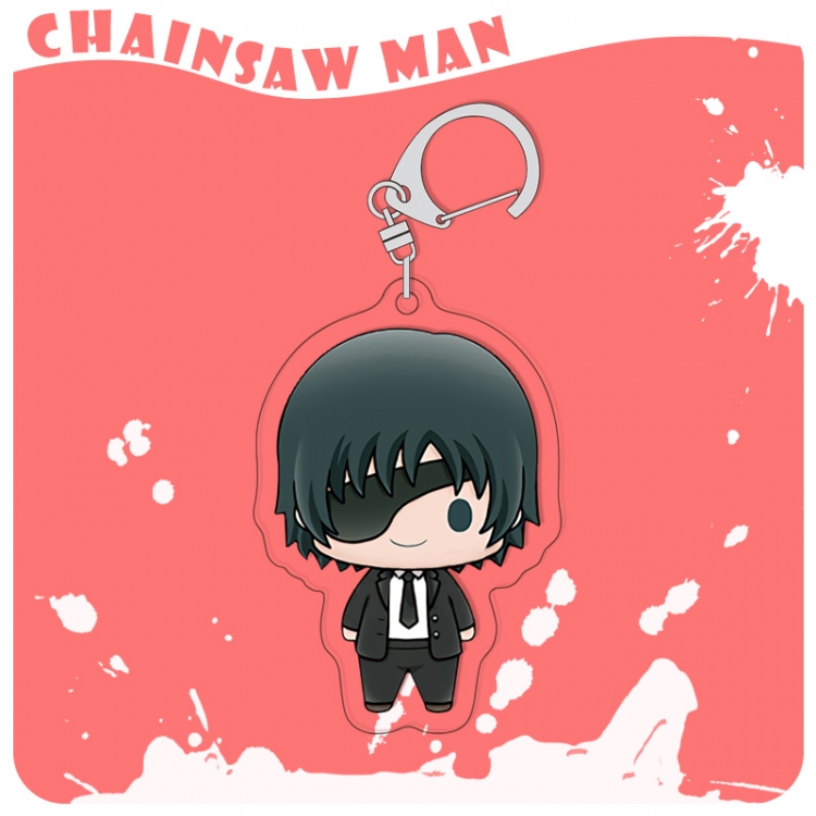 Chainsaw man acrylic pendant bag charm keychain price for 5 pcs