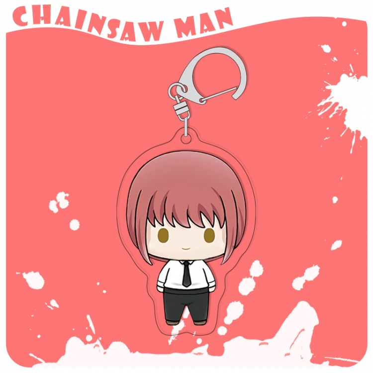 Chainsaw man acrylic pendant bag charm keychain price for 5 pcs