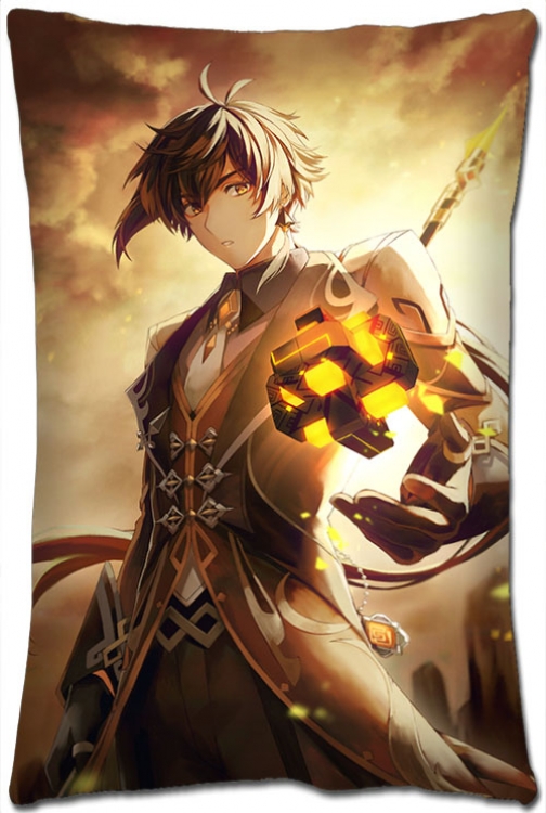 Genshin Impact Anime double-sided long throw pillow 40X60CM NO FILLING  Y1-310