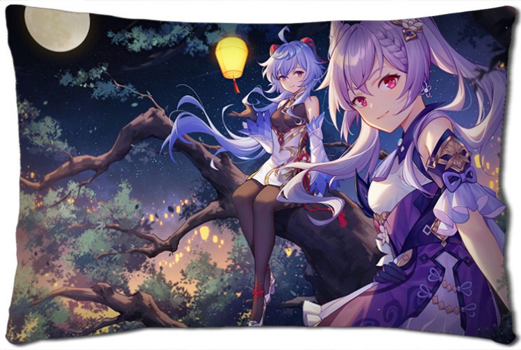 Genshin Impact Anime double-sided long throw pillow 40X60CM NO FILLING Y1-388