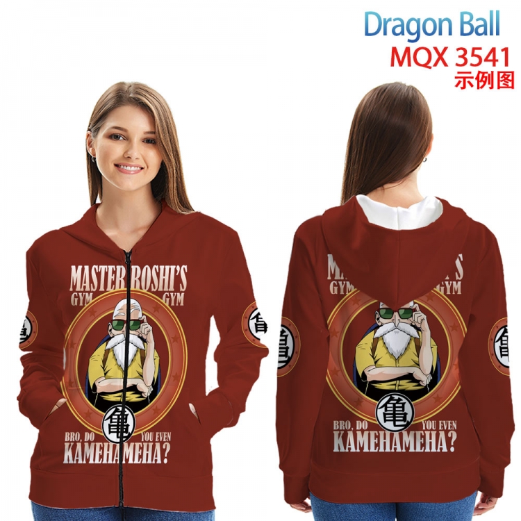 DRAGON BALL Anime Zip patch pocket sweatshirt jacket Hoodie from 2XS to 4XL  MQX 3541