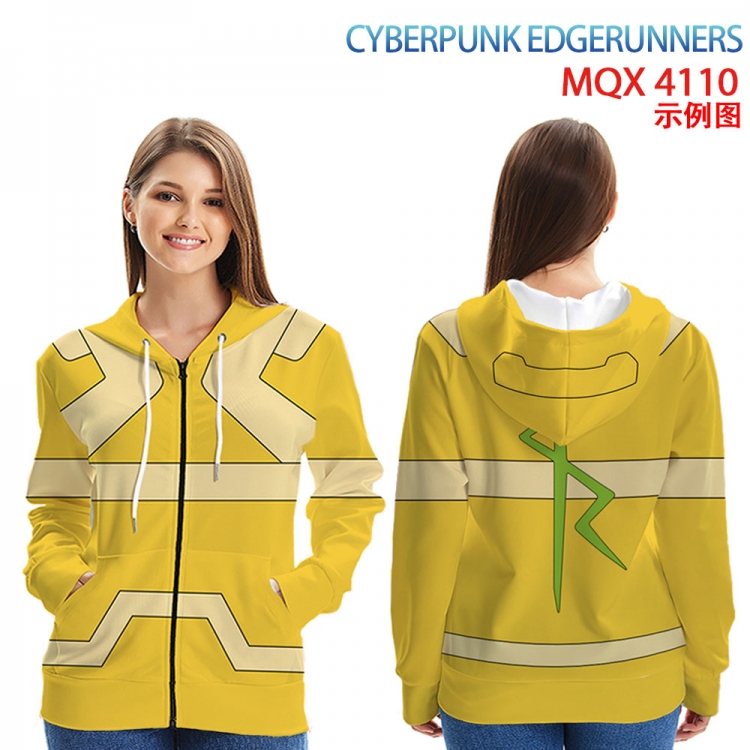 Anime Zip patch pocket sweatshirt jacket Hoodie from 2XS to 4XL MQX-4110