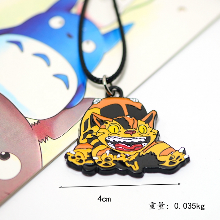 TOTORO Animation peripheral leather rope necklace pendant price for 5 pcs