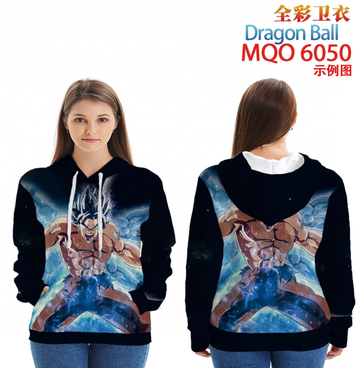 DRAGON BALL Long Sleeve Hooded Full Color Patch Pocket Sweatshirt from XXS to 4XL MQO 6050