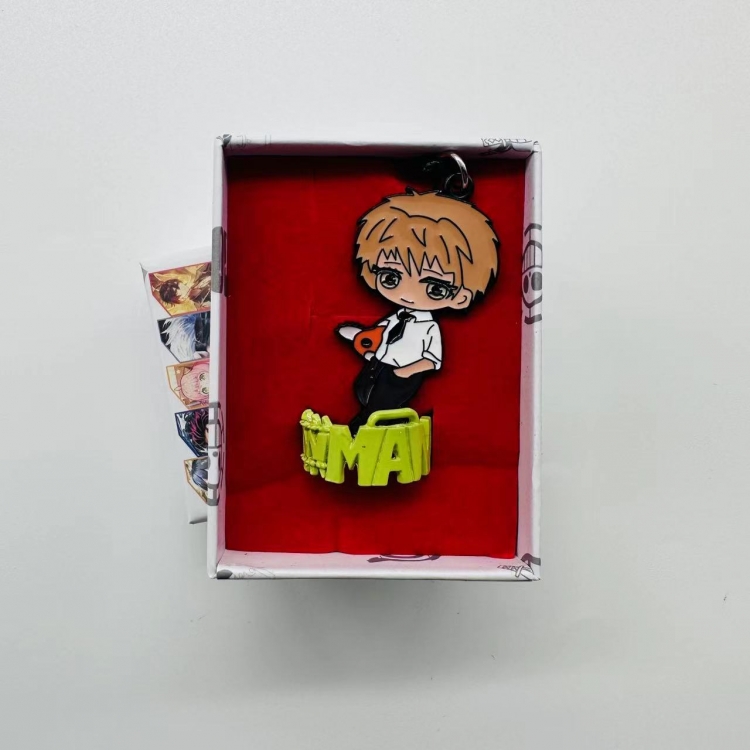 Chainsaw man Cartoon peripheral ring box 2 packs