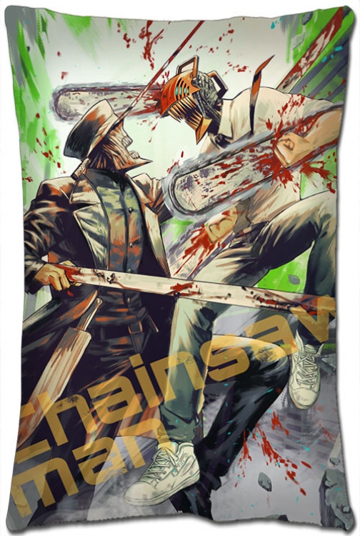 Chainsaw man  Anime double-sided long throw pillow 40X60CM NO FILLING  D3-73